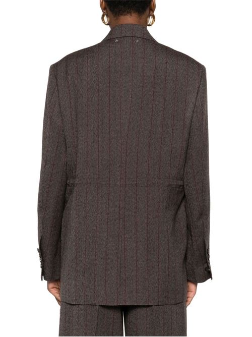 Blazer gessato sartoriale GOLDEN GOOSE | GWP02332P00209483120